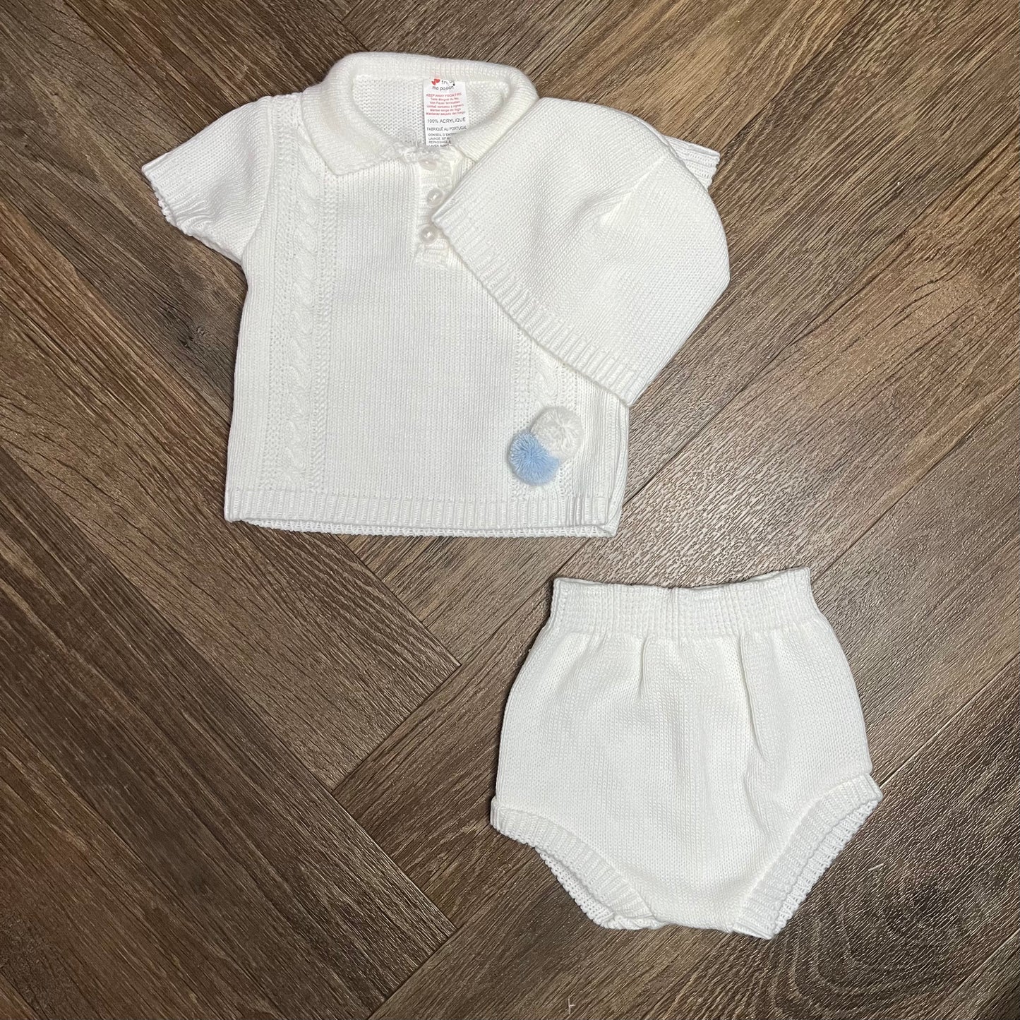 Baby Boy White 3pc Gift Set