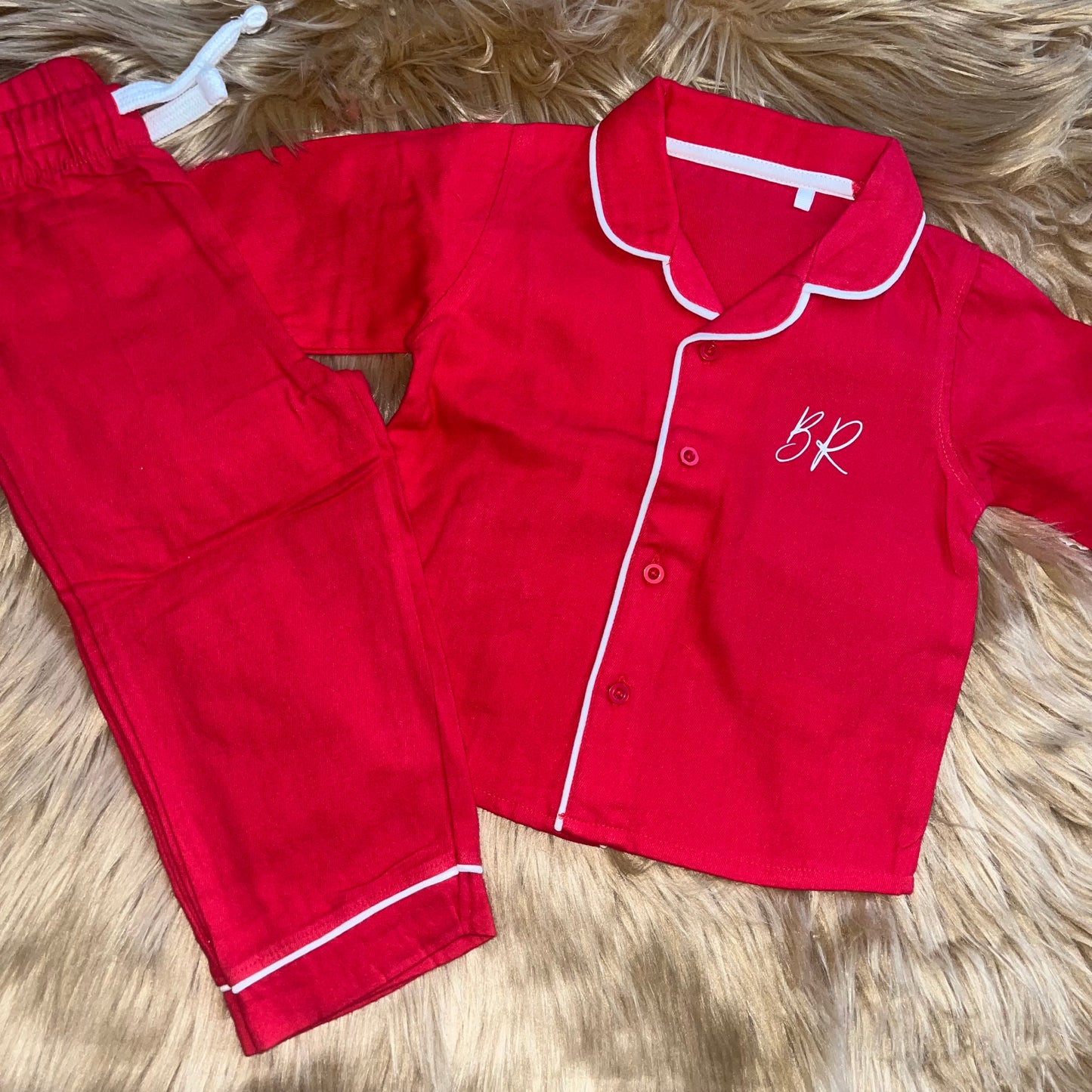 Red Classic Christmas Pyjamas