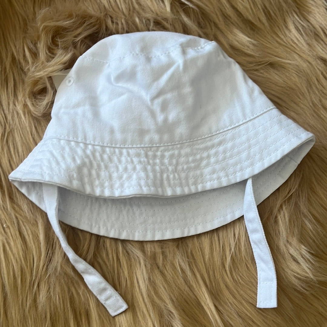 White Bucket Hat