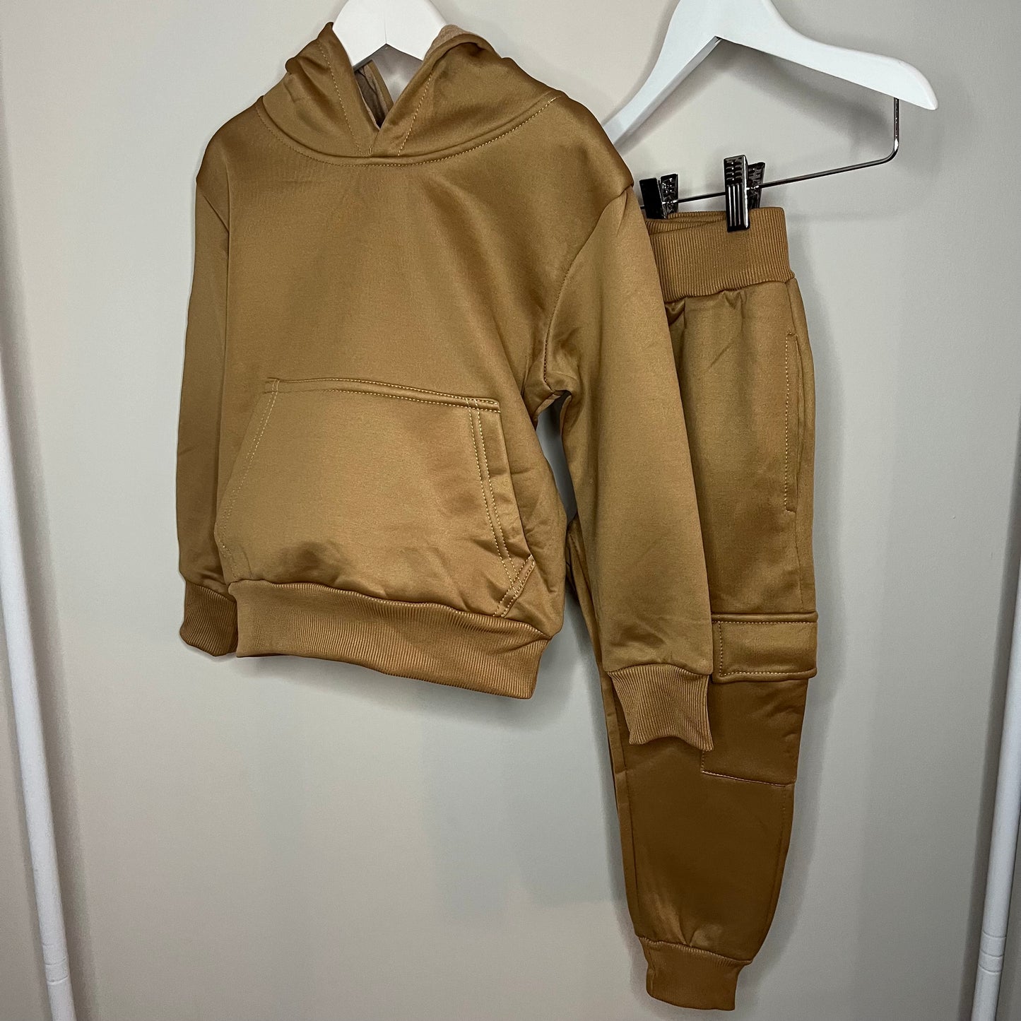 Boys Camel Tracksuit