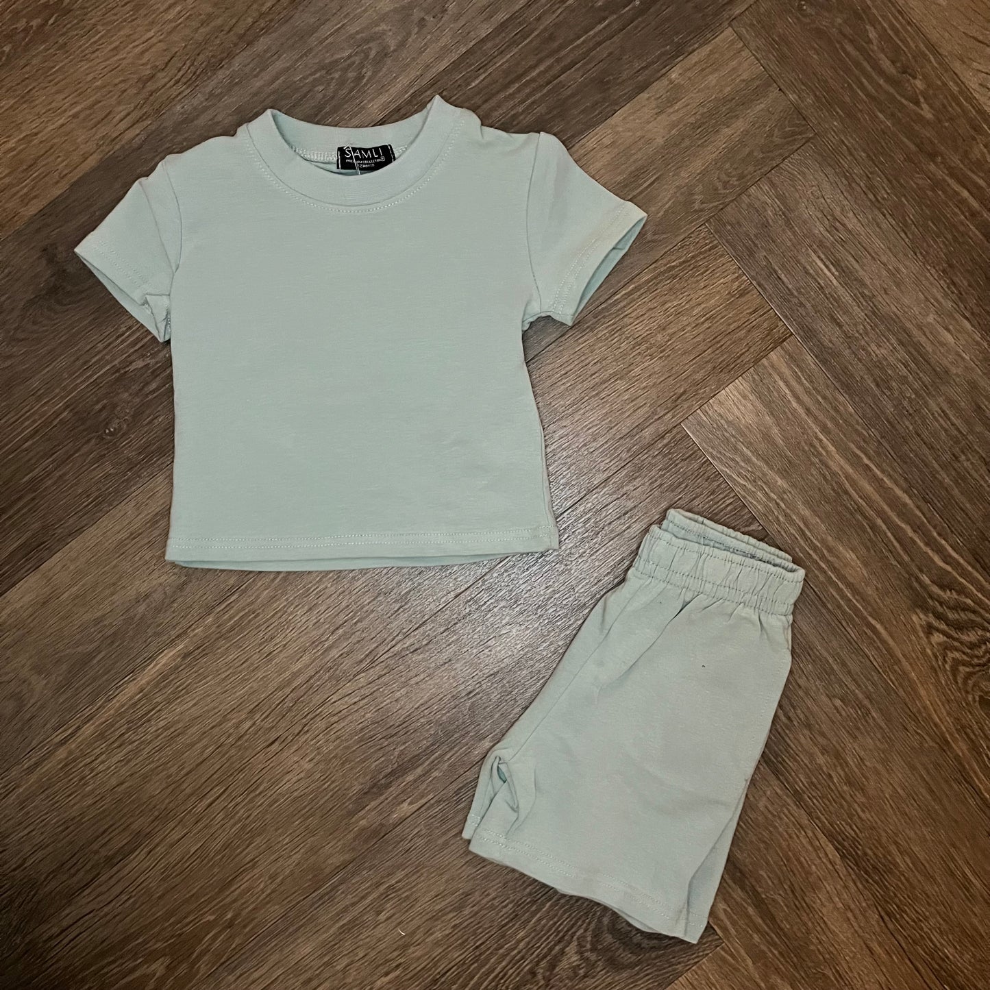 Boys Sage Green Two Piece Set