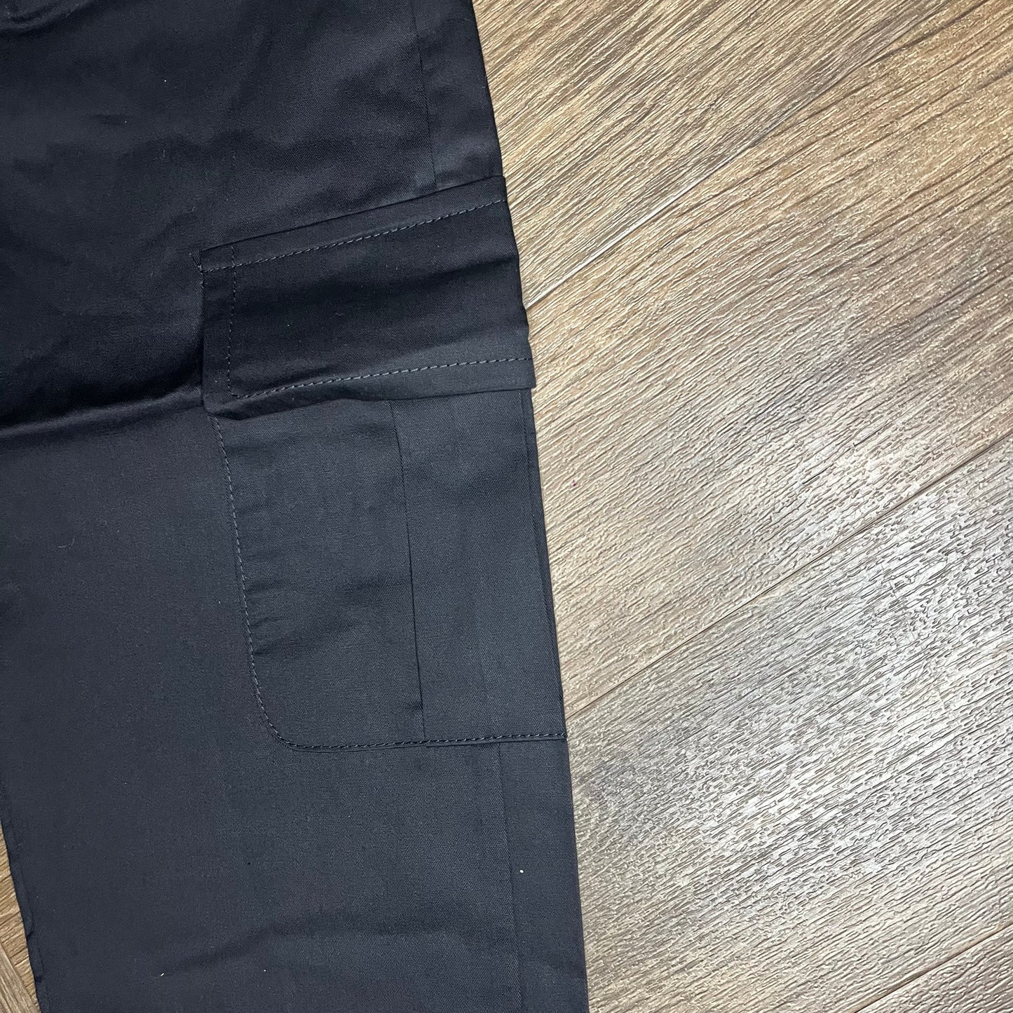 Black Cargo Trousers