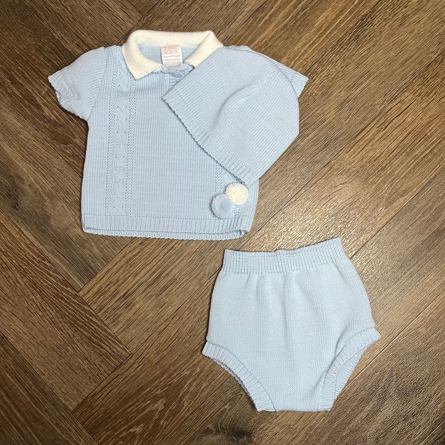 Baby Boy Light Blue 3pc Gift Set