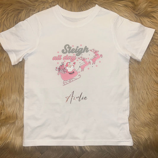 Sleigh all day T Shirt