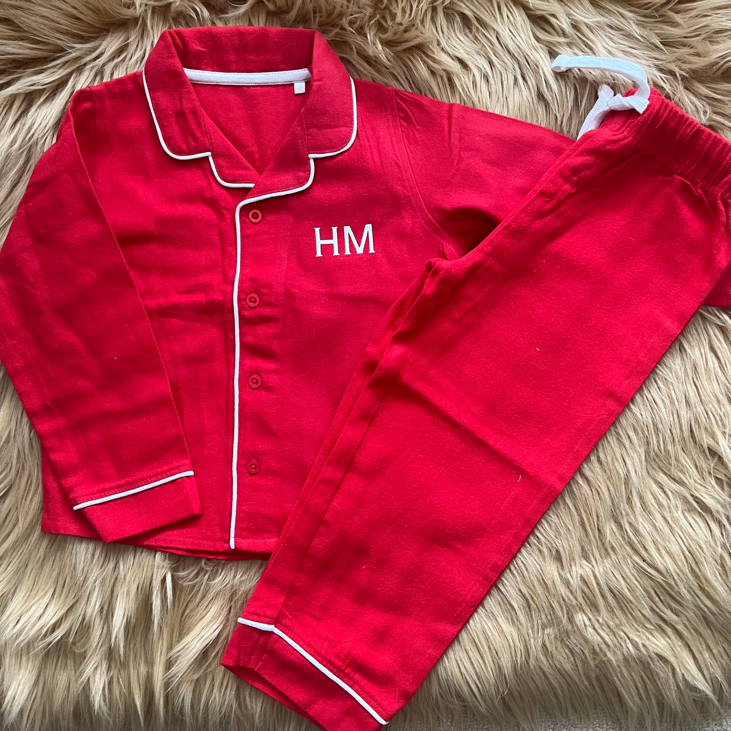 Red Classic Christmas Pyjamas