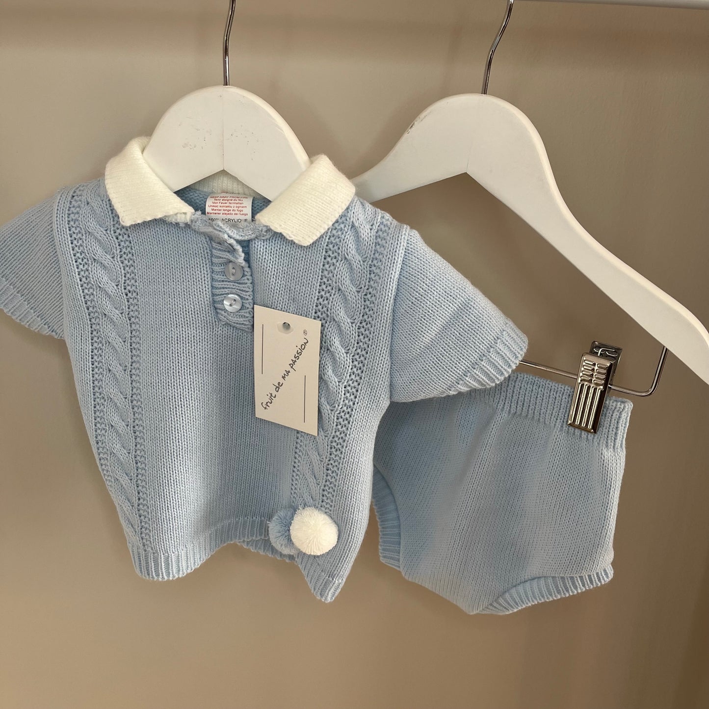 Baby Boy Light Blue 3pc Gift Set